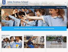 Tablet Screenshot of johnscottus.ie